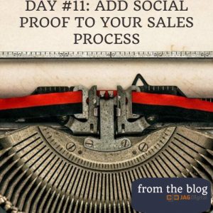 day 11: add social proof