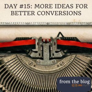 day 15: more ideas